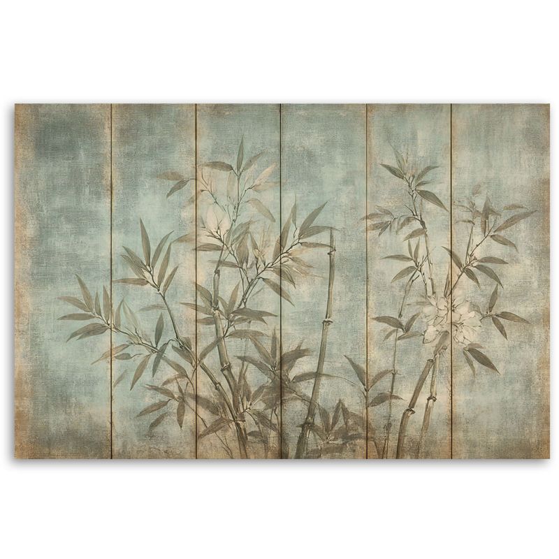 Obraz do salonu sypialni Feeby Rośliny Liście Natura Beżowy 60x40 cm 1szt