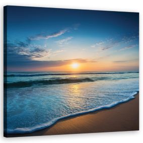 Obraz do salonu sypialni Feeby Zachód Słońca nad morzem 60x60 cm 1szt