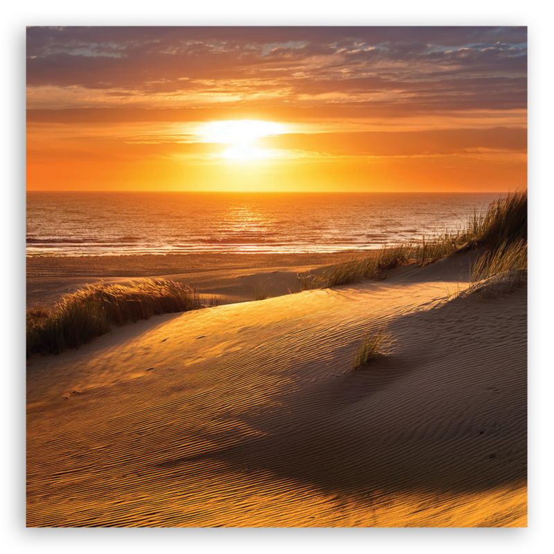 Obraz do salonu sypialni Feeby Zachód Słońca Plaża Natura 50x50 cm 1szt
