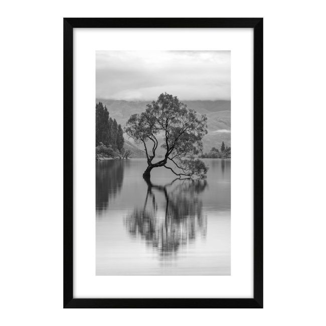 Obraz Drzewo na jeziorze 60 x 90 cm