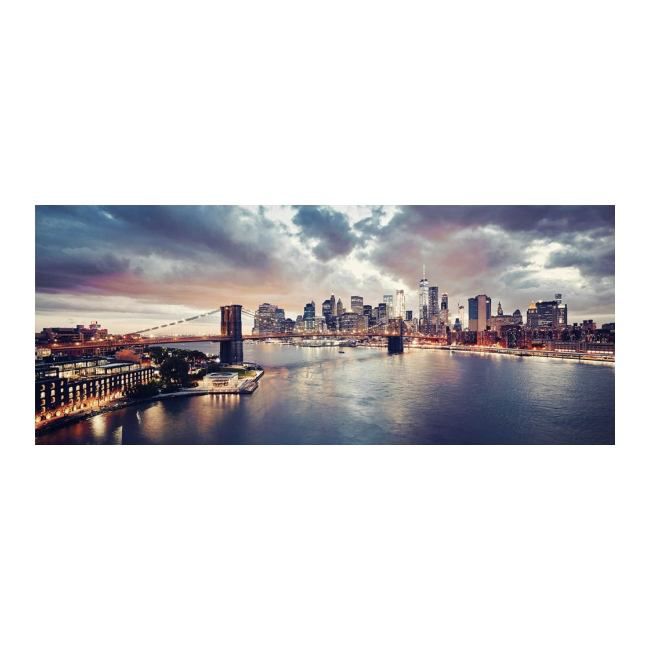 Obraz Glasspik Sunset Brooklyn 50 x 125 cm