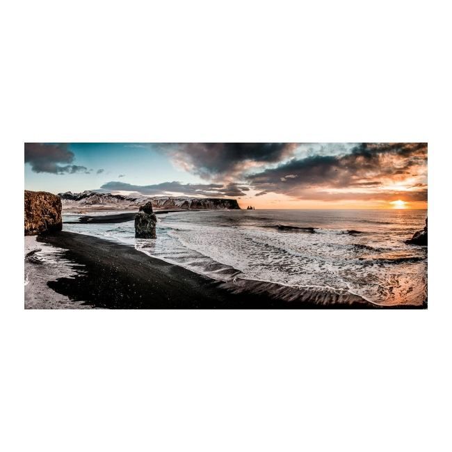 Quadro Su Vetro PRO-Art 'Colourful View' – 50x125 Cm – Stampa Digitale Made In Germany - 2