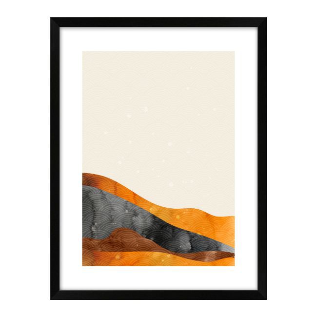Obraz Kolorowe góry 30 x 40 cm wzór 3