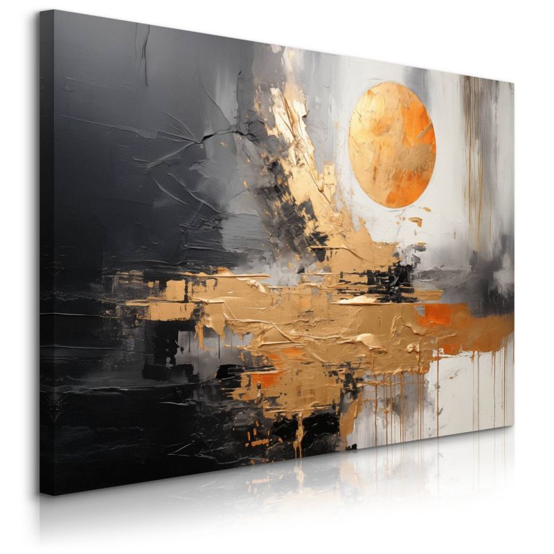 Obraz Muralo Abstrakcyjny Wzór Złoto Styl Glamour 120x80 cm 1 szt.