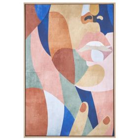 Obraz na płótnie Bitetto Prostokątny 63 x 99 cm Abstrakcyjny Kolorowy 1 szt.