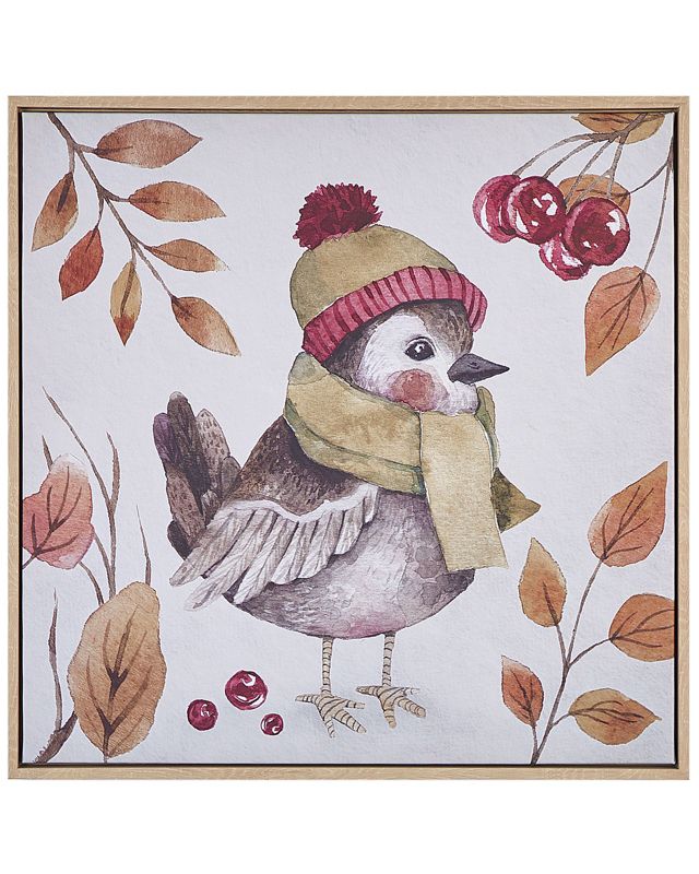 Obraz na płótnie Castro Kwadratowy 63 x 63 cm Zwierzęcy Kolorowy 1 szt.