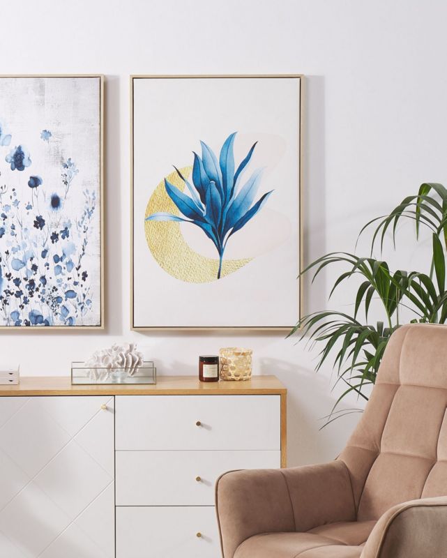 Obraz na płótnie Corvaro Prostokątny 63 x 99 cm Natura Beżowy 1 szt.