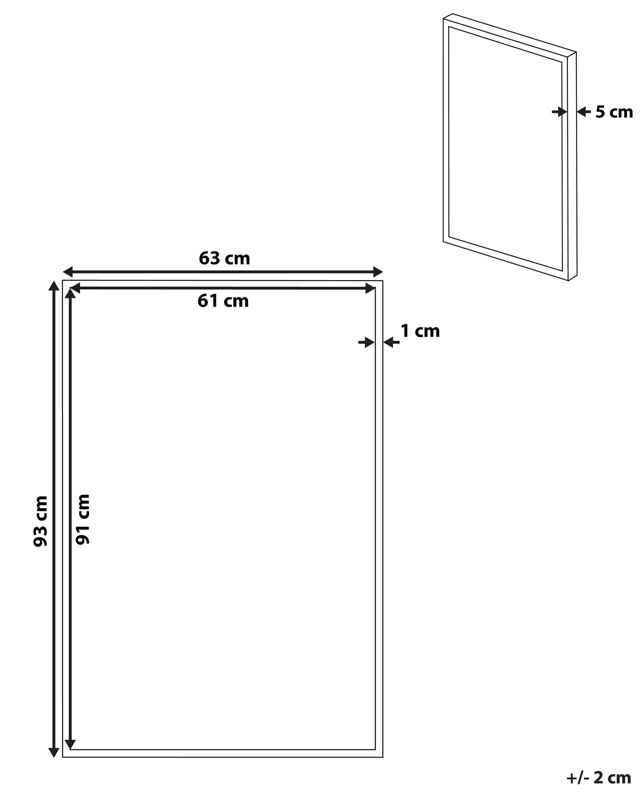 Obraz na płótnie Feltrina Prostokątny 63 x 99 cm Kobiecy Biały 1 szt.