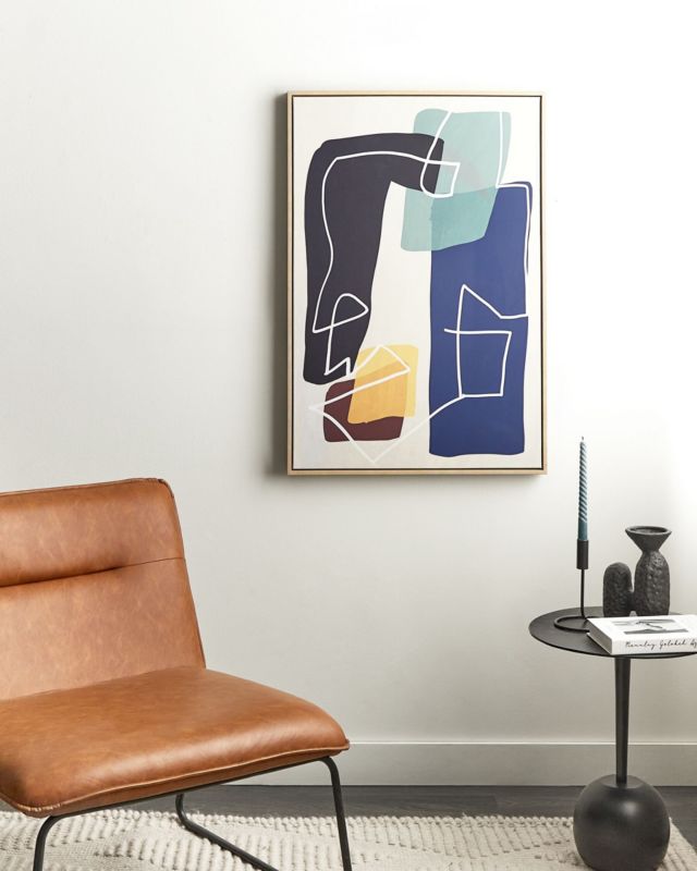 Obraz na płótnie Frisa Prostokątny 63 x 99 cm Abstrakcyjny Kolorowy 1 szt.