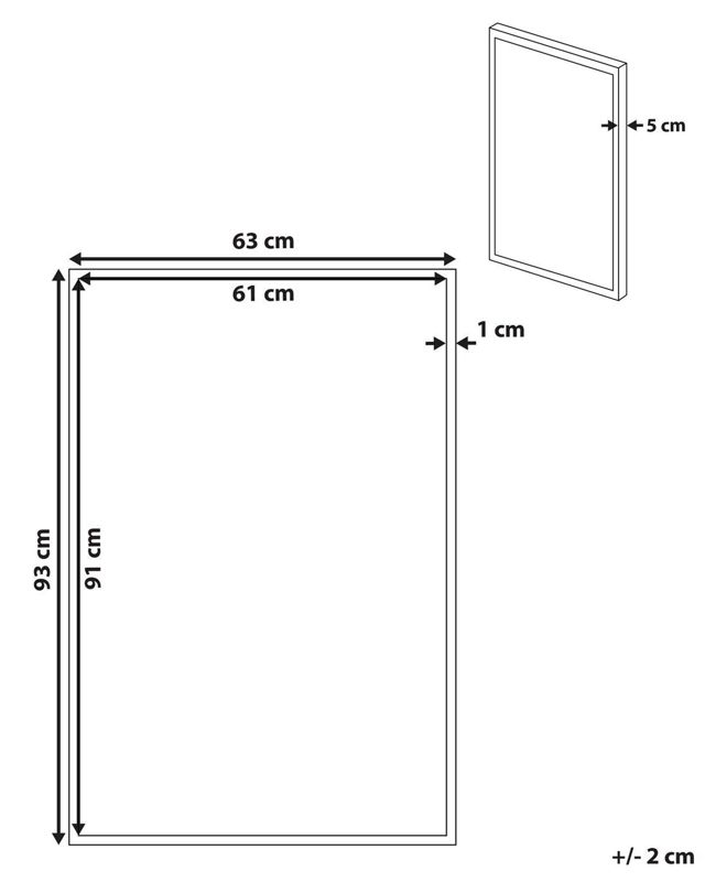 Obraz na płótnie Frisa Prostokątny 63 x 99 cm Abstrakcyjny Kolorowy 1 szt.