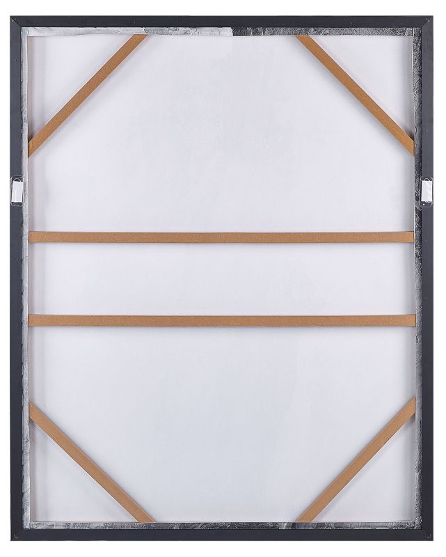 Obraz na płótnie Jesi Prostokątny 83 x 103 cm Abstrakcyjny Szary 1 szt.