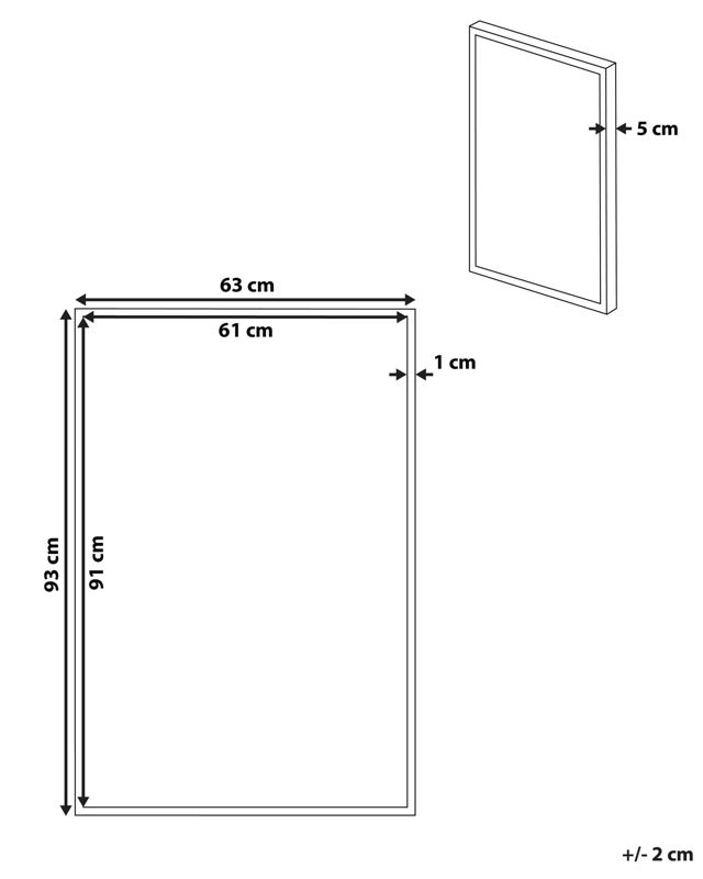 Obraz na płótnie Treppio Prostokątny 63 x 99 cm Abstrakcyjny Niebieski 1 szt.