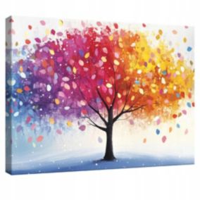 Obraz Na Płótnie WALLARENA 120x80 cm Do Sypialni Salonu Abstrakcja 1 szt.
