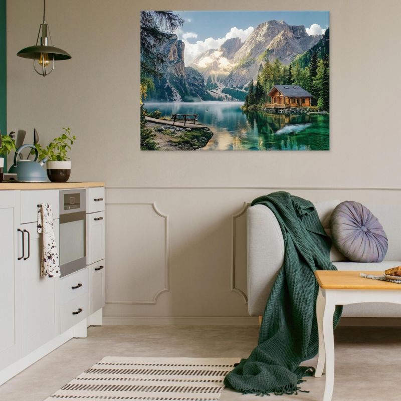 Obraz Na Płótnie WALLARENA 120x80 cm Do Sypialni Salonu Kuchni Góry Natura 1 szt.