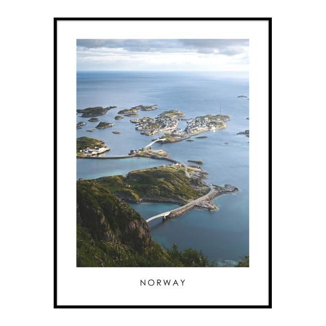 Obraz View Norway 50 x 70 cm
