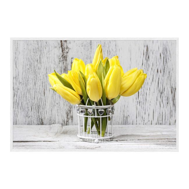 Obraz Żółte Tulipany 60 x 90 cm