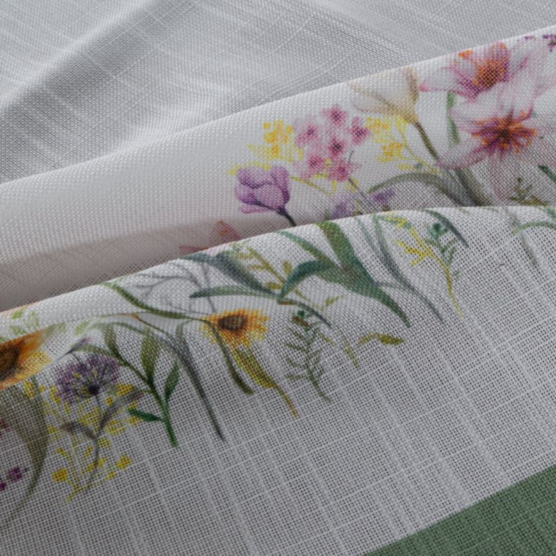 Obrus SUMMER9 Eurofirany 140 x 220 cm z kolorowym motywem kwiatowym 1szt.