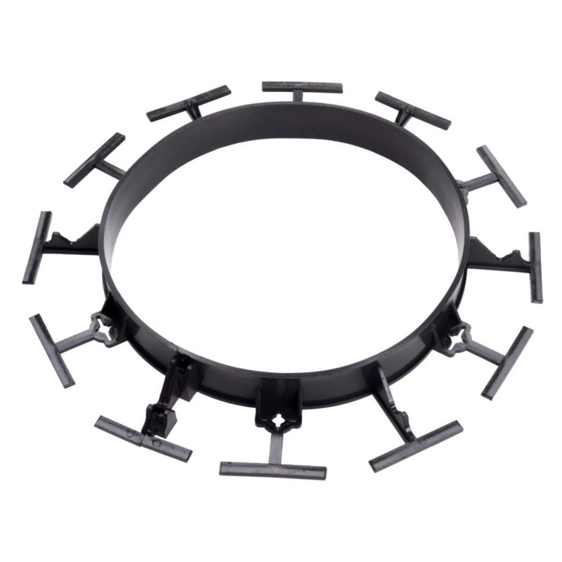Obrzeże Trawnikowe Czarne Zestaw Texas 45 mm 24 mb + 70 Kotew 1szt.