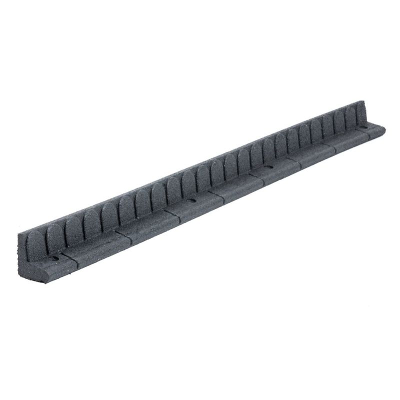 Obrzeże trawnikowe ogrodowe e-floor 1,2m 1 szt 120x7x8 cm Mowing Edge z zestawem montażowym 1x4 szpilki kolor szary 1 szt