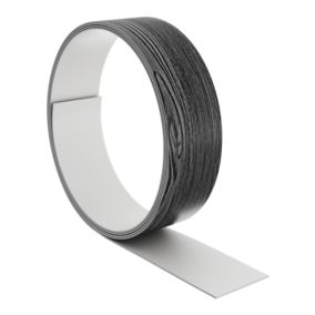 Obrzeże blatowe Neutral black wood linea 1 x 42 x 3000 mm