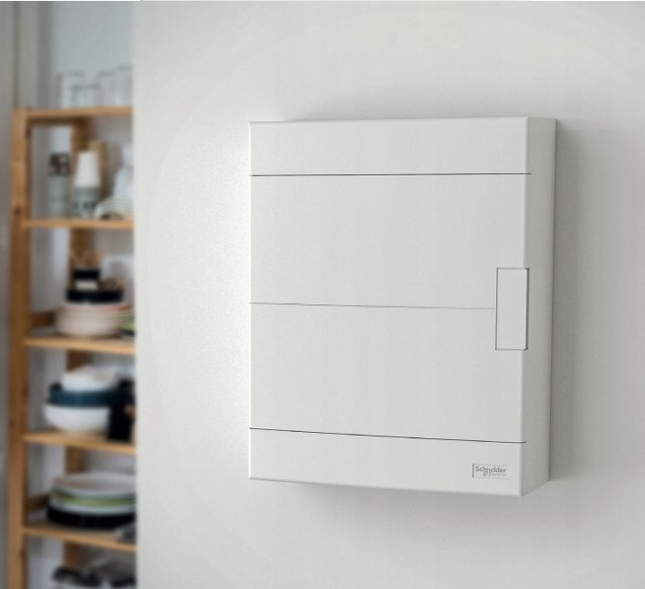Obudowa natynkowa Schneider Easy9 EU IP40 EZ9EU-1-12-NT-T drzwi transparentne 1/12  1 szt.