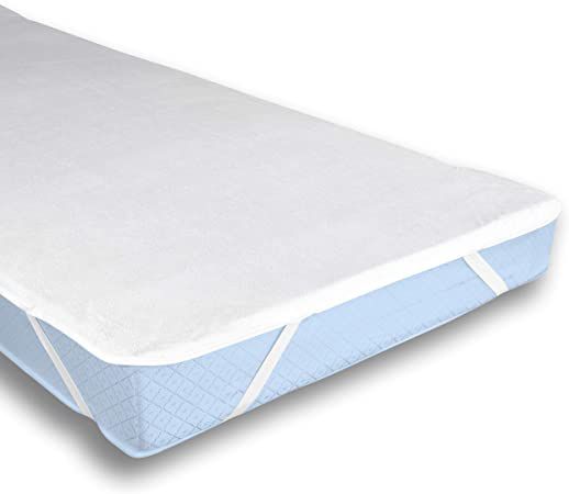 Ochraniacz na materac Kam-Pol 100x200 wodoodporny jersey biały 1 szt.