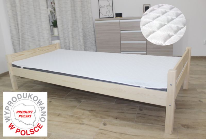 Ochraniacz na materac Kam-Pol 60x70 wodoodporny gruby pikowany 1 szt.