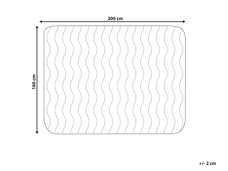 Ochraniacz na materac Ruen 160 x 200 cm 1 szt.