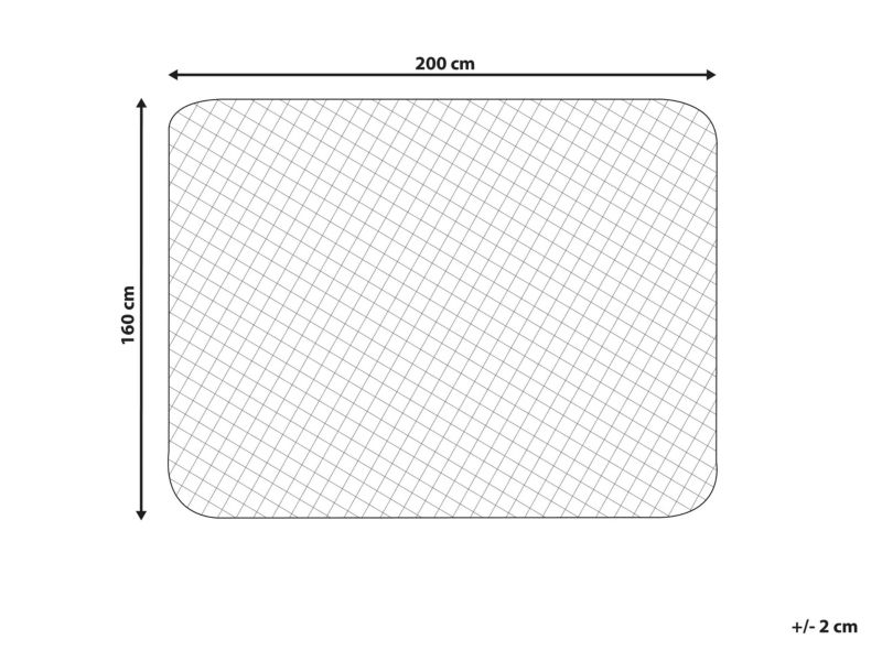 Ochraniacz na materac Villuerca 160 x 200 cm 1 szt.