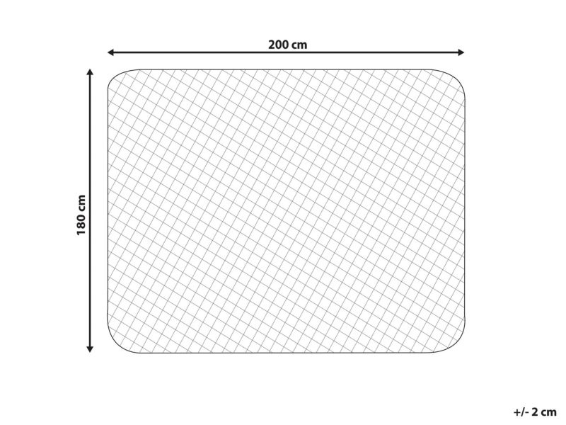 Ochraniacz na materac Villuerca 180 x 200 cm 1 szt.