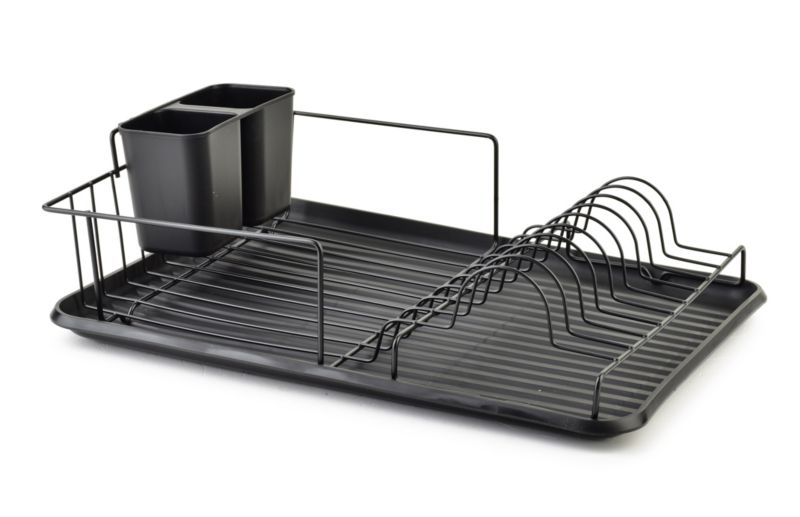 Ociekacz metalowy BASIC KITCHEN MONDEX 42,5x31,5x13,4cm czarny 1szt