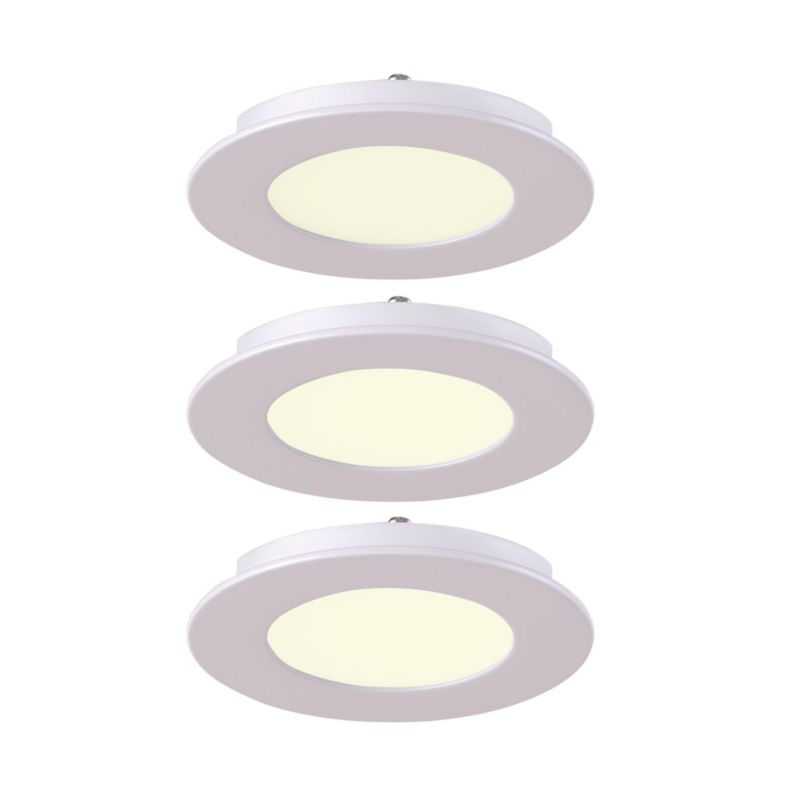 Oczka okrągłe LED Colours Maia 210 lm 2,8 W białe 3 szt.