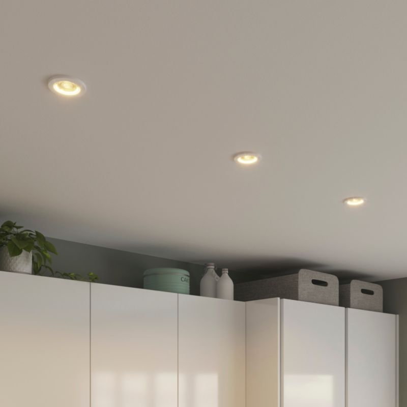 Oczko GoodHome Chancey 3 X GU10 345 lm 2700 K białe