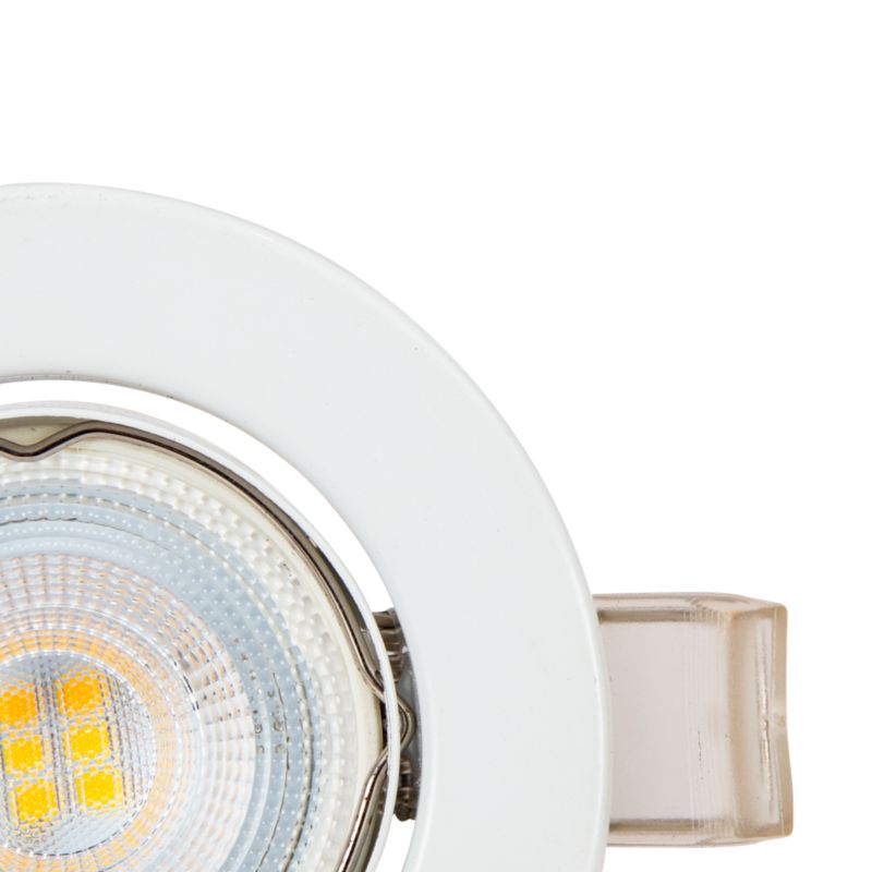 Looking Glass Go ホワイト Oczko GoodHome Chancey GU10 345 lm 4000 K białe