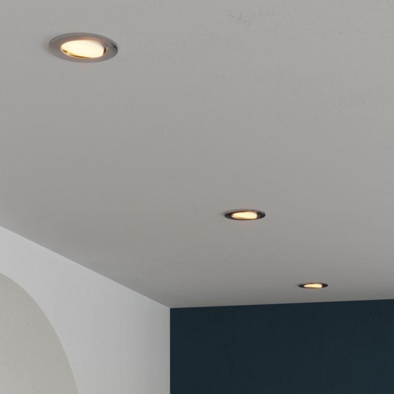 Oczko GoodHome Quimby 350 lm 2700 K srebrne 3 szt. DIM