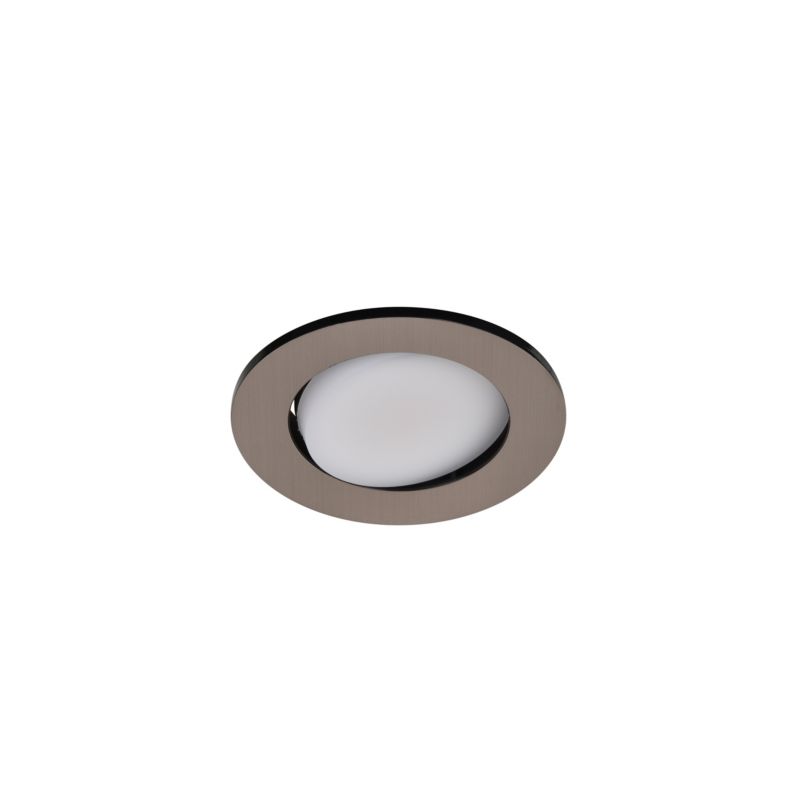 Oczko GoodHome Quimby 350 lm 2700 K srebrne 3 szt. DIM