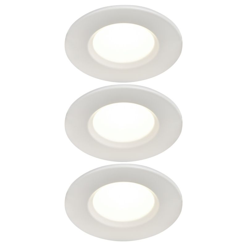 Oczko LED GoodHome Etana 345 lm 4000 K IP65 białe 3 szt.