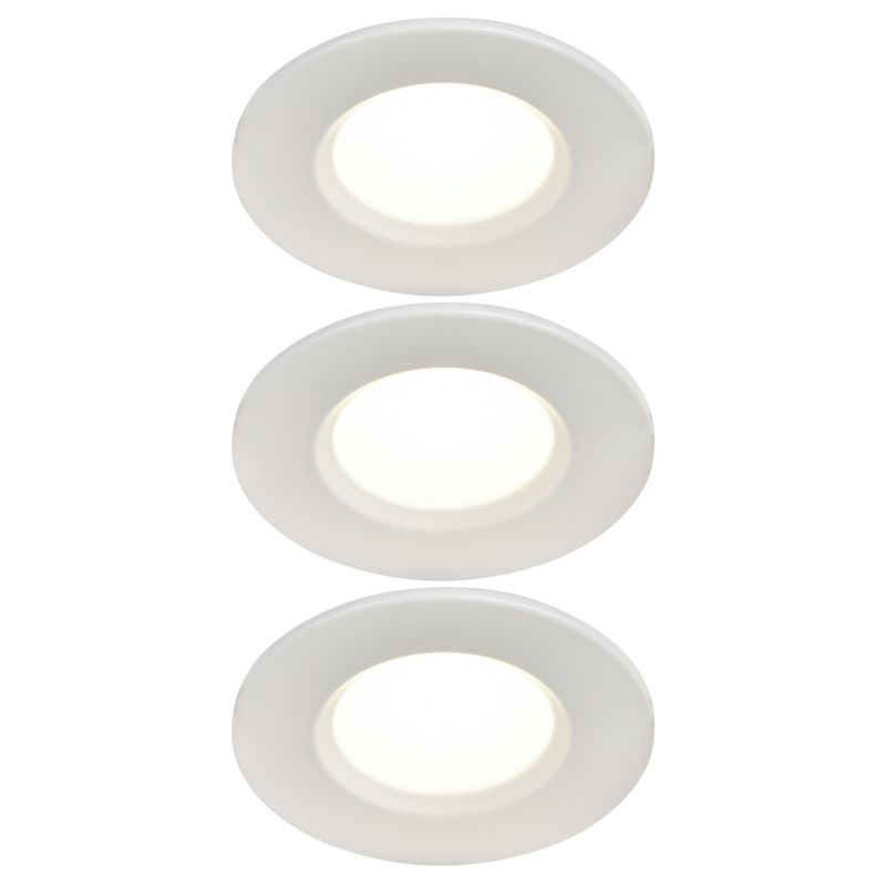 Oczko LED GoodHome Etana 345 lm 4000 K IP65 białe 3 szt.