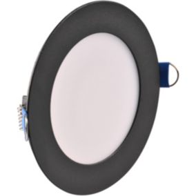 Oczko LED okrągłe Goldlux Rigel 550 lm 4000 K czarne