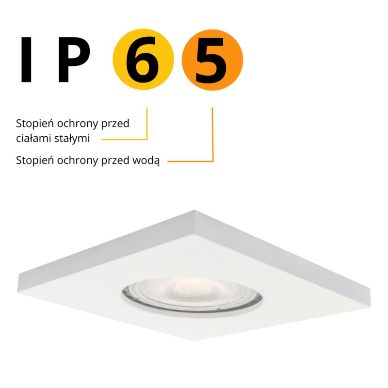 Oczko Light Prestige Lagos białe IP65 1 x GU10 1 szt.
