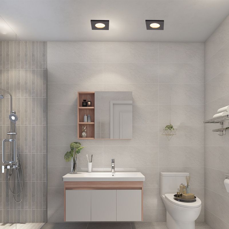 Oczko Light Prestige Lagos czarne IP65 1 x GU10 1 szt.
