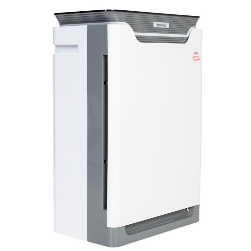 Oczyszczacz powietrza Warmtec dla alergików do 80m² 8 etapowy WiFi lampa UV AP350W+ 1szt.