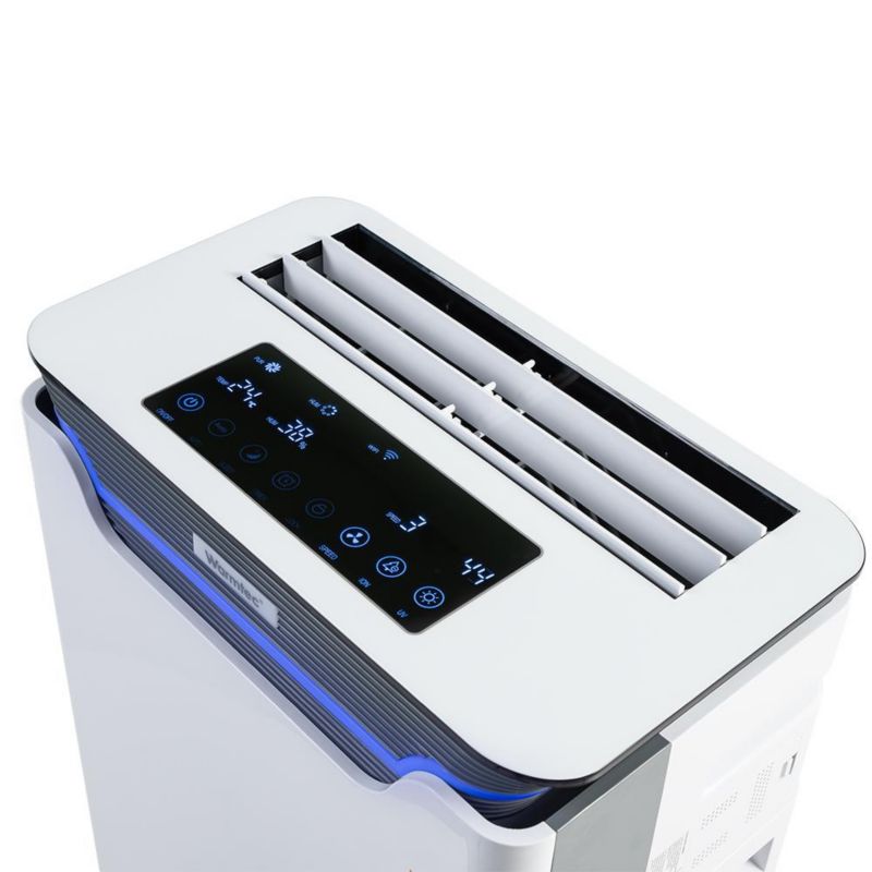 Oczyszczacz powietrza Warmtec dla alergików do 80m² 8 etapowy WiFi lampa UV AP350W+ 1szt.