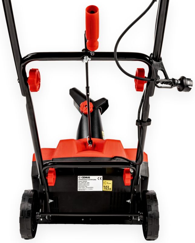 Odśnieżarka Cedrus Se50 Elektryczna Pług Do Śniegu Śnieżny Odśnieżarki 2300 Wat + Oświetlenie Led 1szt