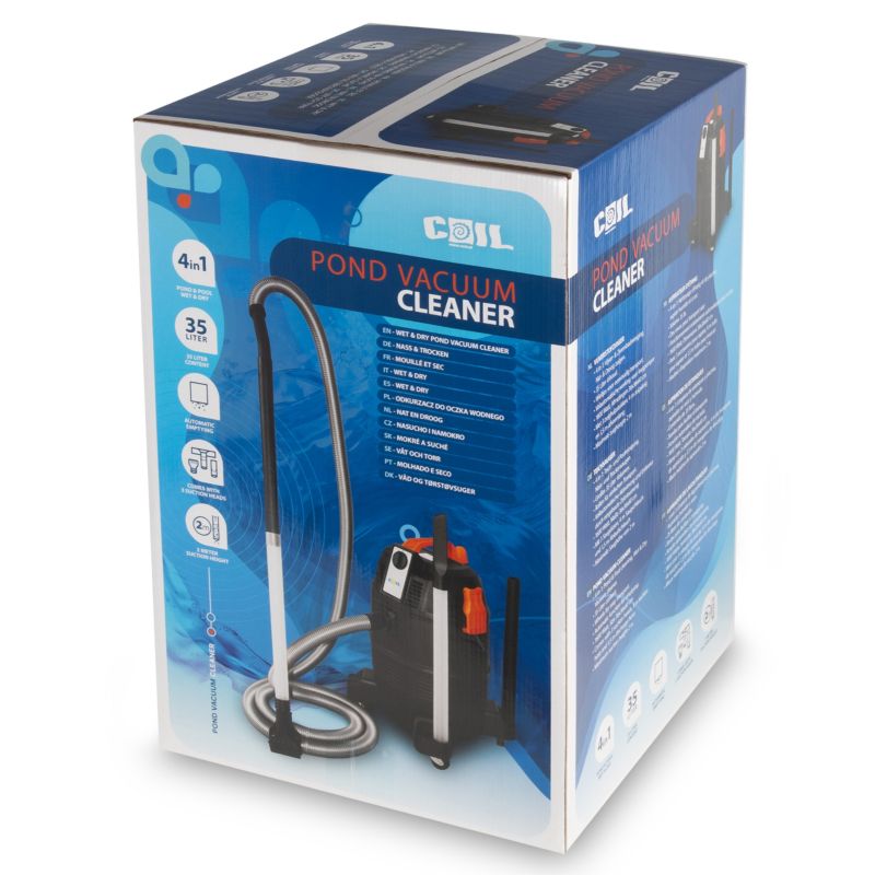 Odkurzacz do basenu i oczka wodnego COIL do czyszczenia basenów 1600W ręczny 3w1 1 sztuka