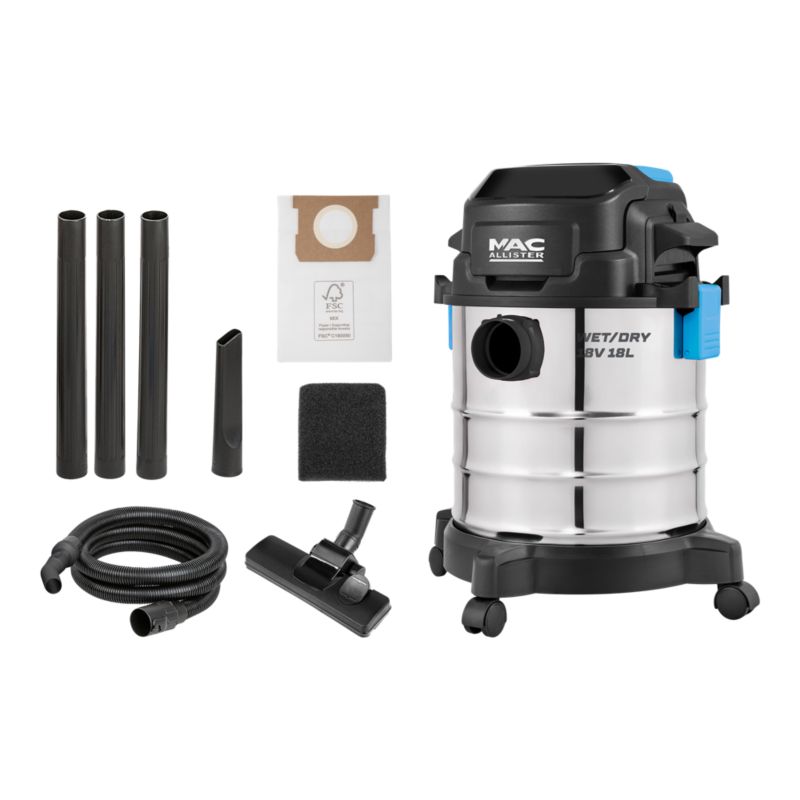 Odkurzacz Mac Allister 18V 18l S/M bez akumulatora