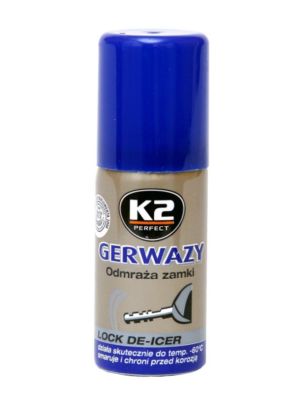 Odmrażacz do zamków K2 Gerwazy spray 50 ml