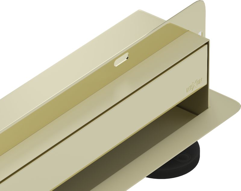 Odpływ ścienny Mexen Flat Wall złoty 120 cm 1 szt