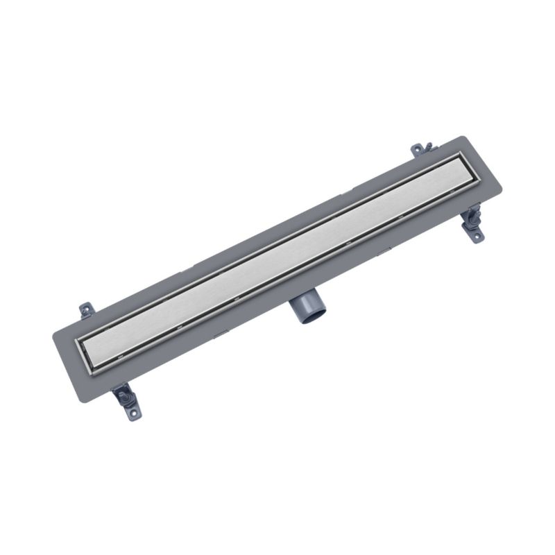 Odpływ liniowy ABS Premium Vogi ruszt Duo pod płytkę 80 cm szary 1 szt.
