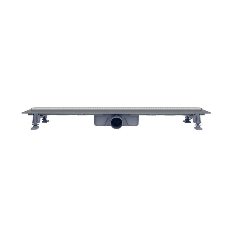 Odpływ liniowy ABS Premium Vogi ruszt kwadraty Cube pod płytkę 50 cm szary 1 szt.
